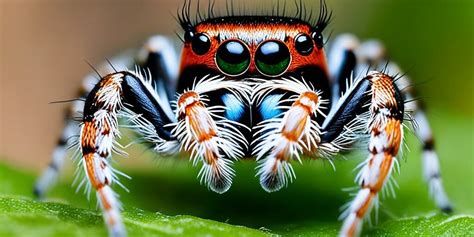  Jumping Spider! The Fascinating World Of Arachnids With Eight Eyes And Exceptional Jumping Abilities